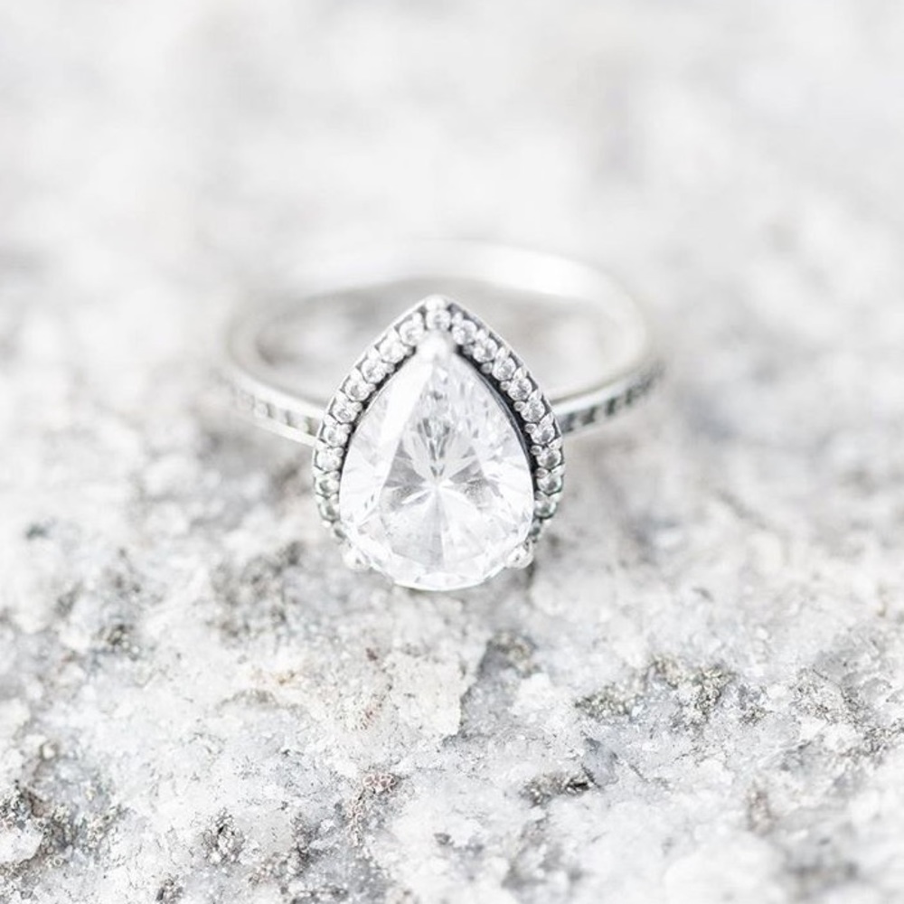 Teardrop Pandora Ring